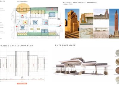 West Plaza Plan