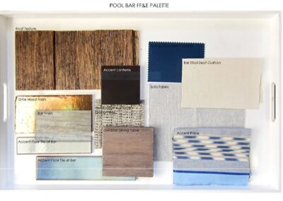 Pool Bar and Grill Materials